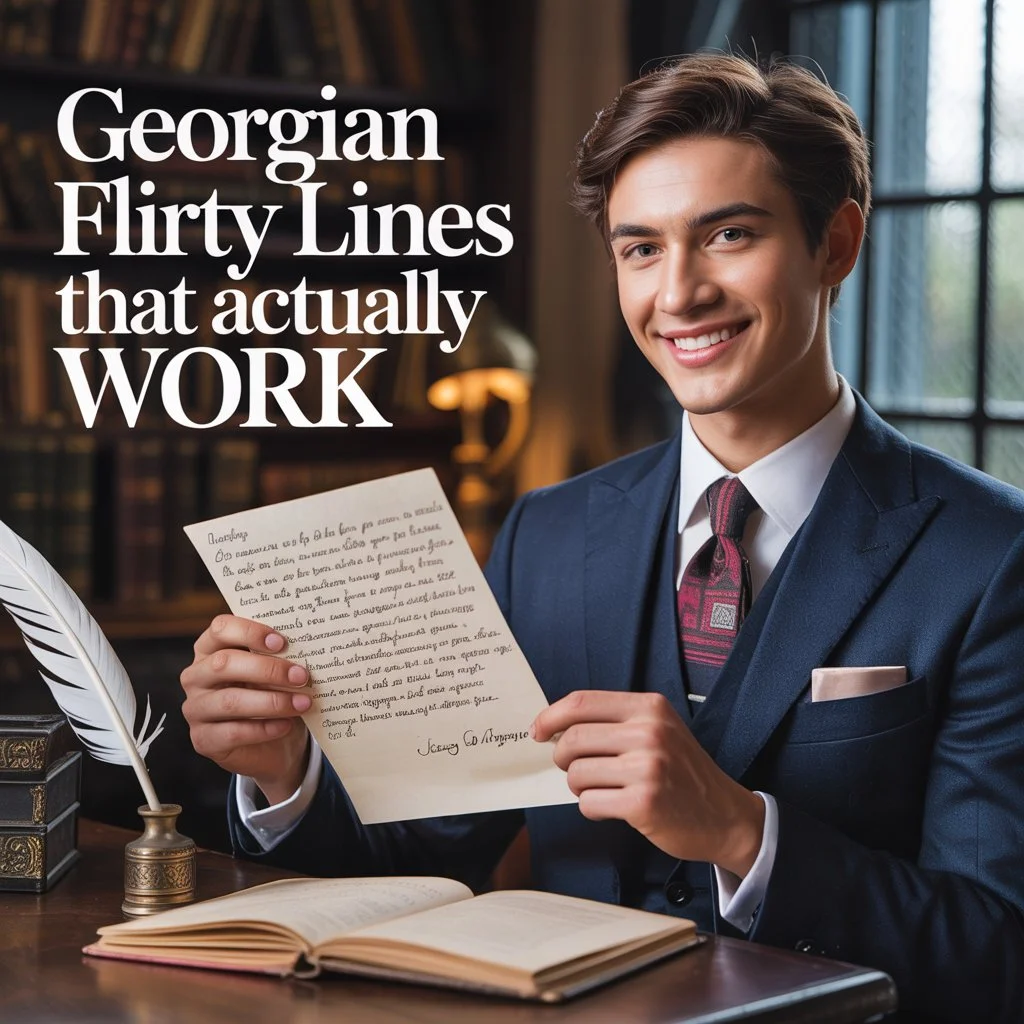 Georgian Flirty Lines That Actually Work