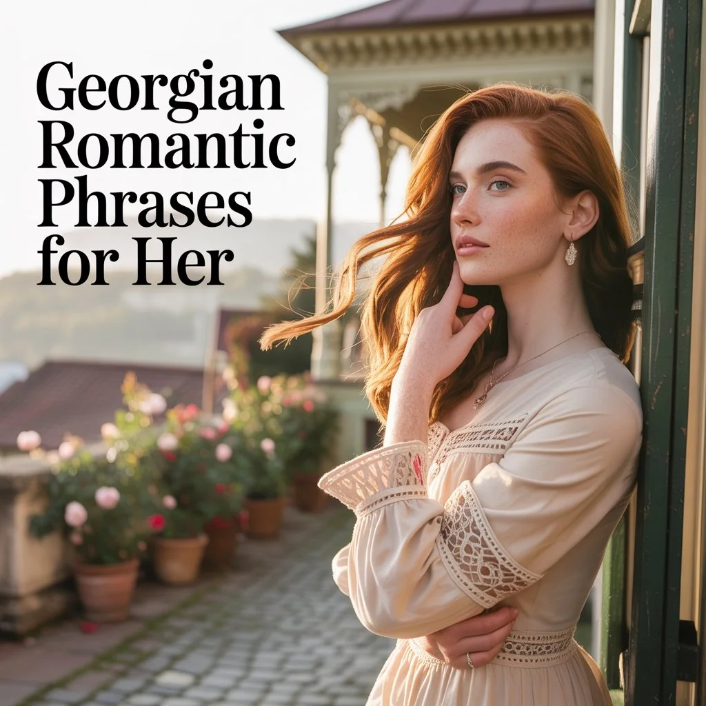 Georgian Romantic Phrases for Her