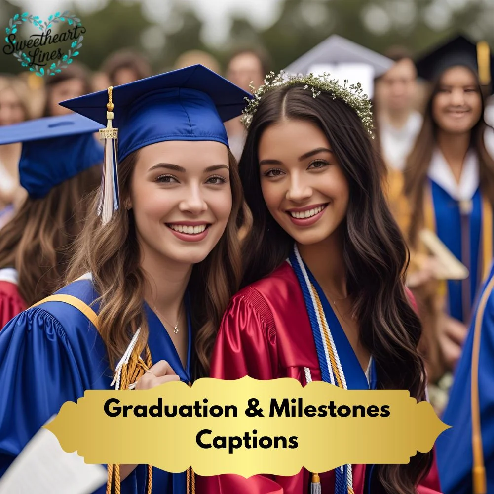 Graduation & Milestones Captions