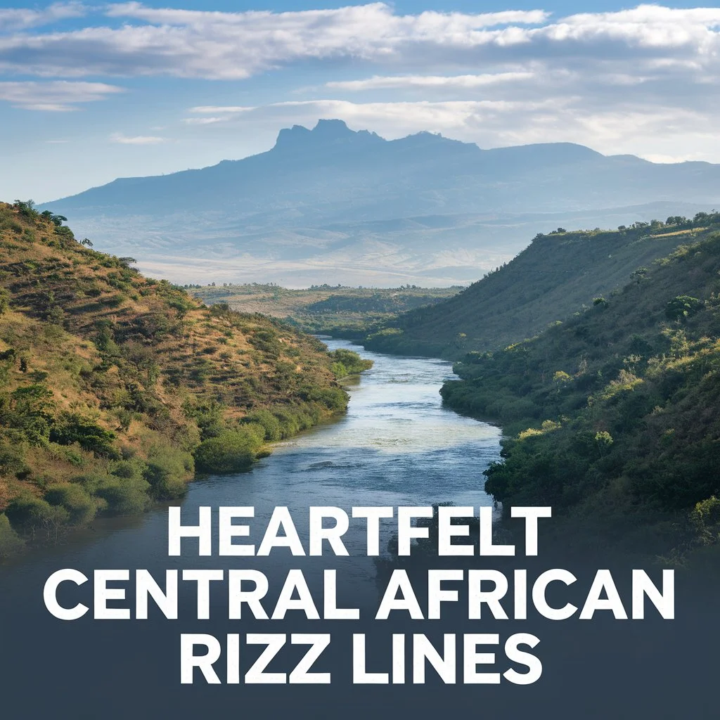 Heartfelt Central African Rizz Lines