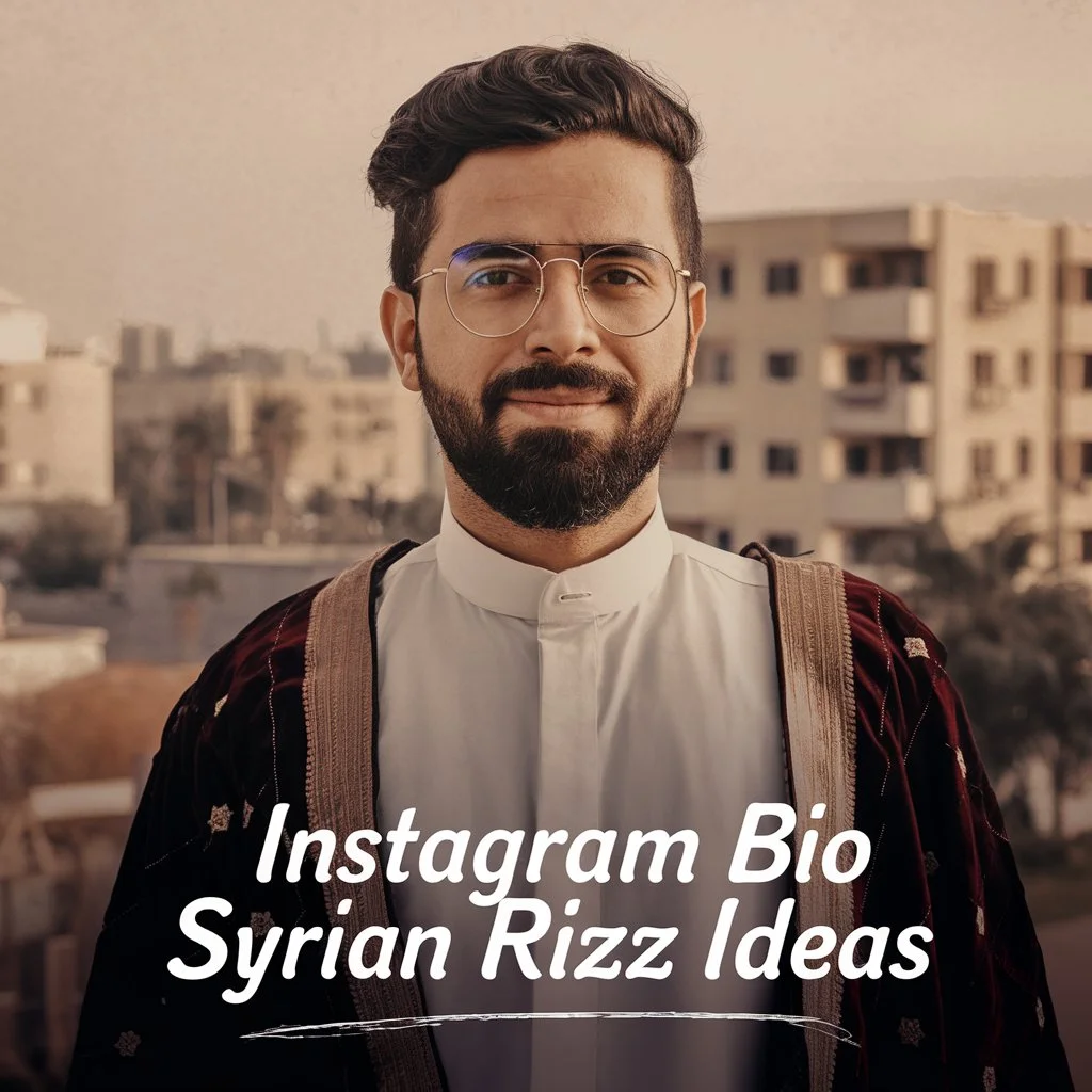 Instagram Bio Syrian Rizz Ideas