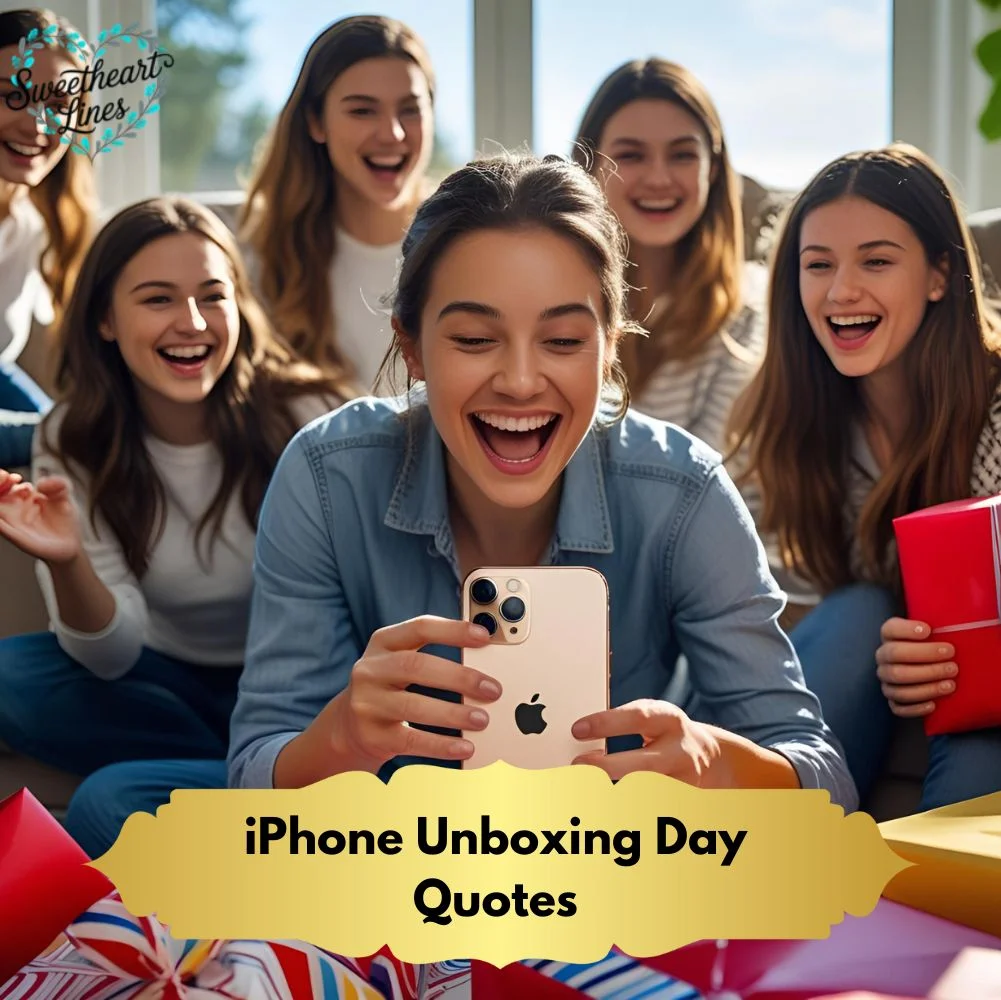 iPhone Unboxing Day Quotes