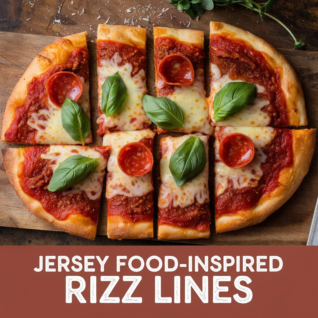Jersey Food-Inspired Rizz Lines