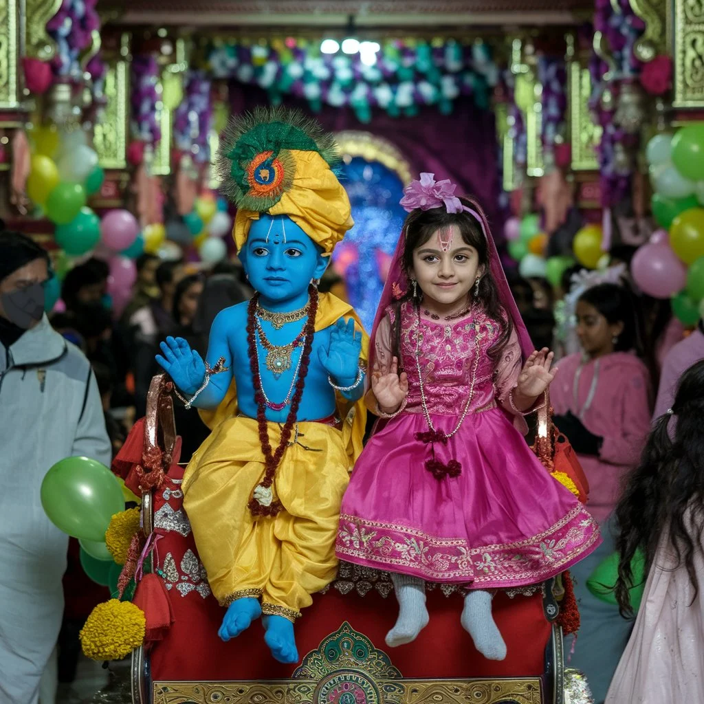 Kids’ Janmashtami Captions