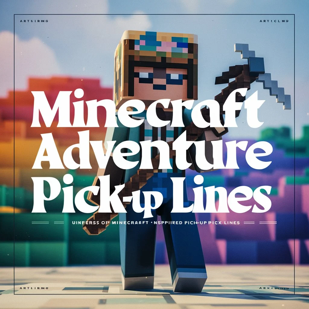 Minecraft Adventure Pick-Up Lines