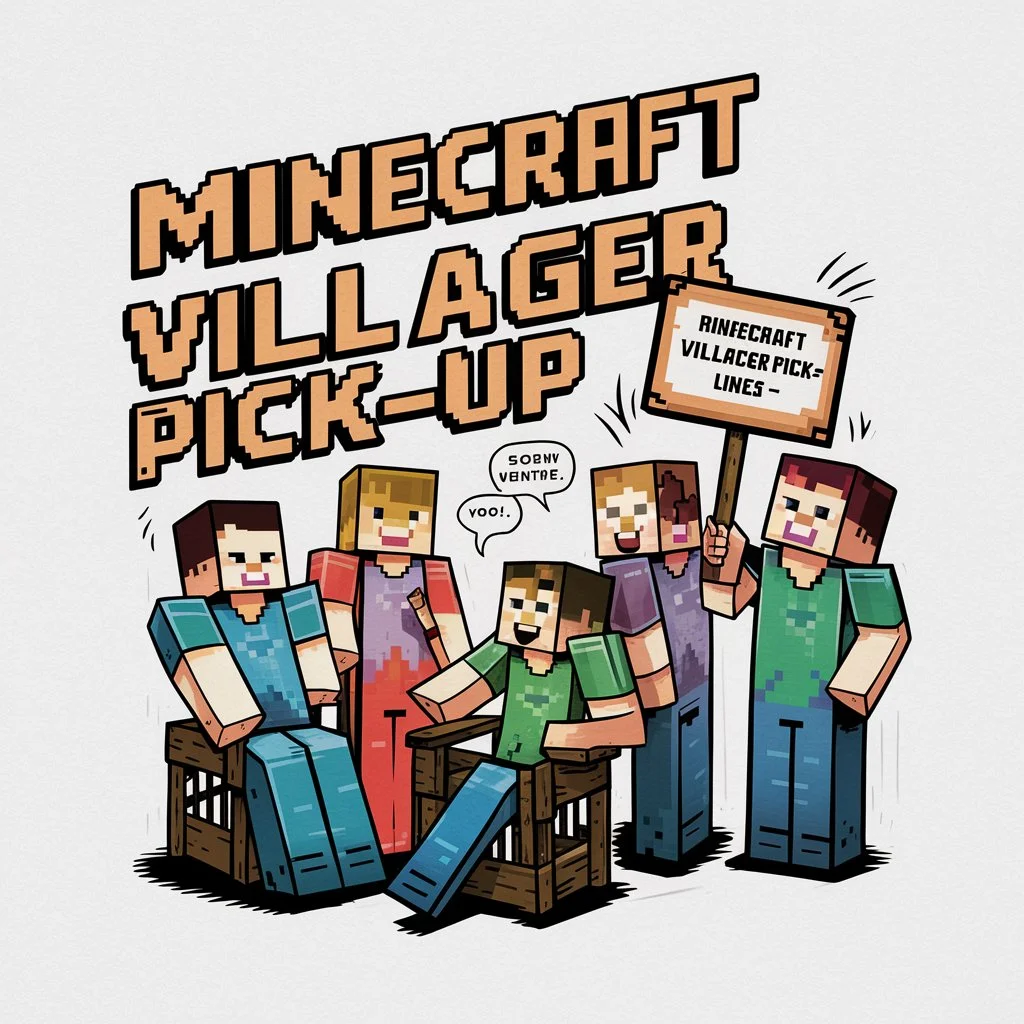 Minecraft Villager Pick-Up Lines