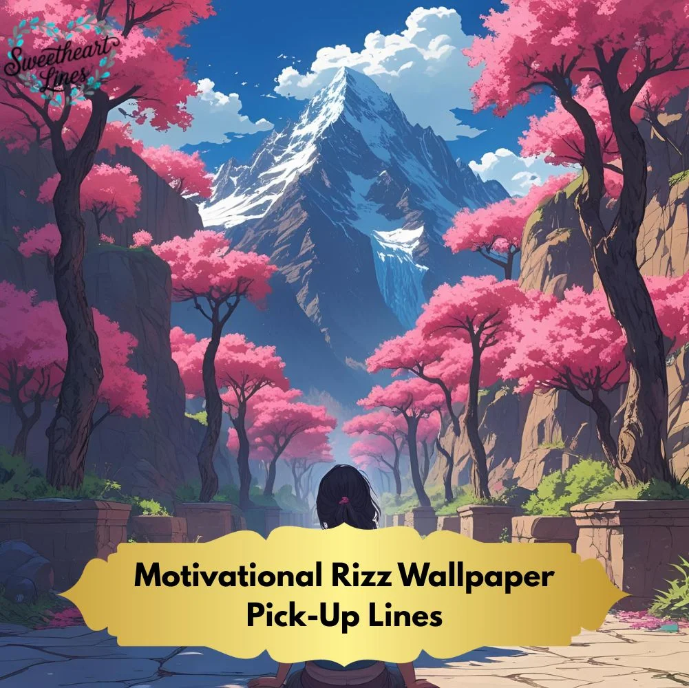 Motivational Rizz Wallpaper Pick-Up Lines