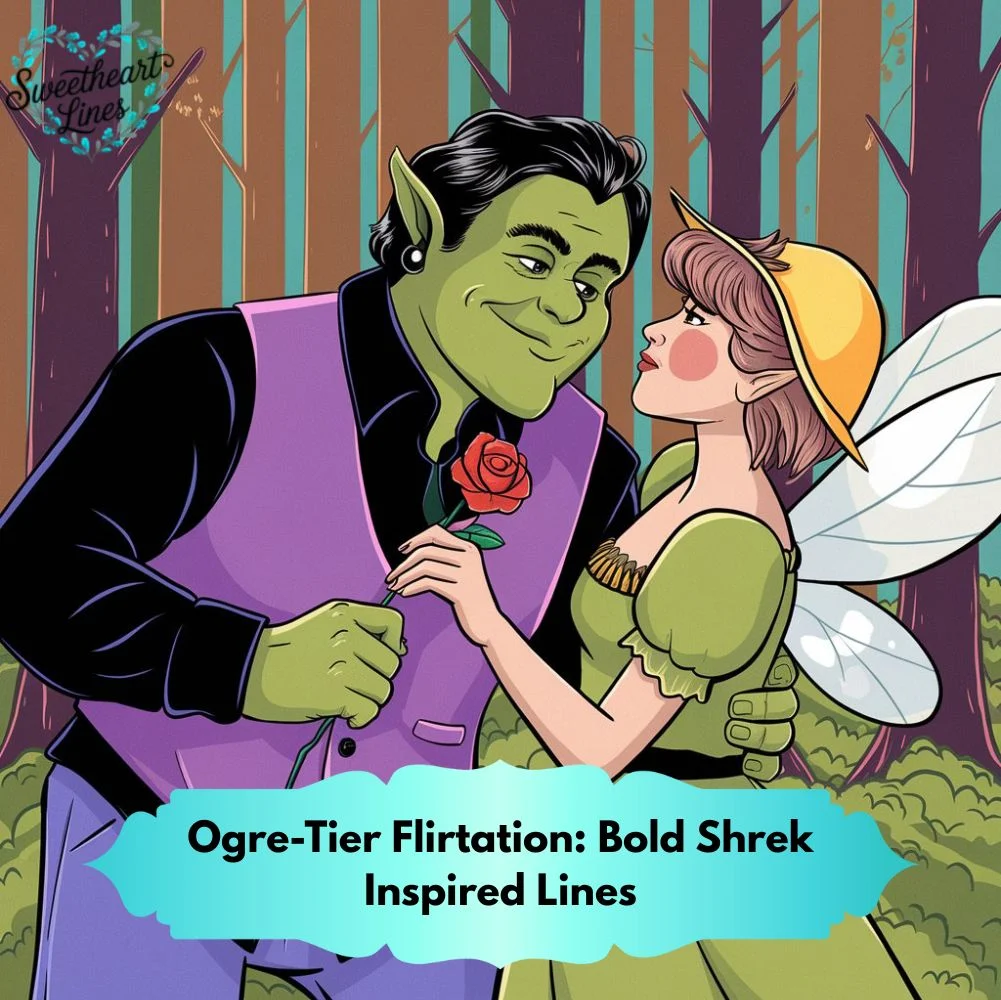 Ogre-Tier Flirtation: Bold Shrek Inspired Lines