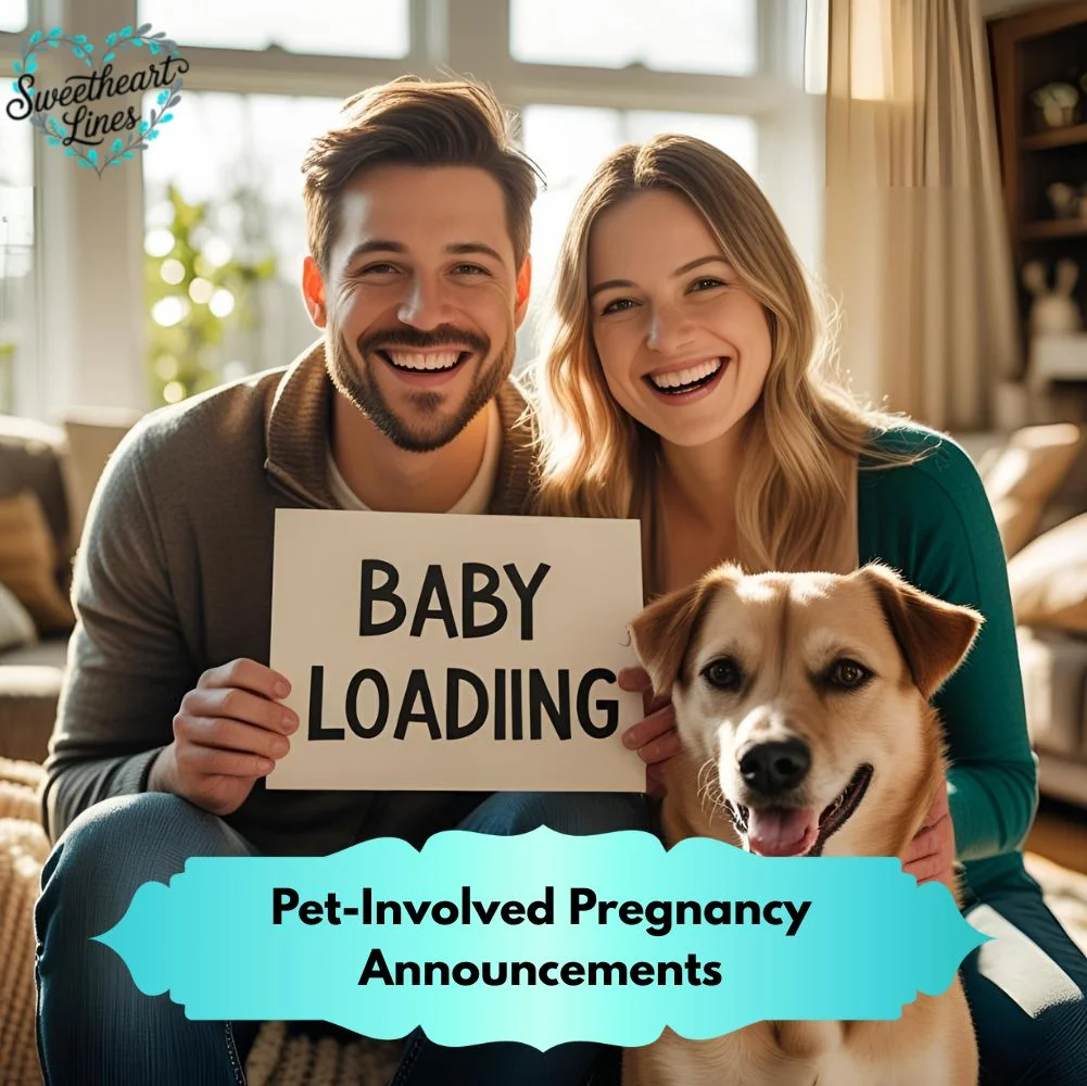 Pet-Involved Pregnancy Announcements