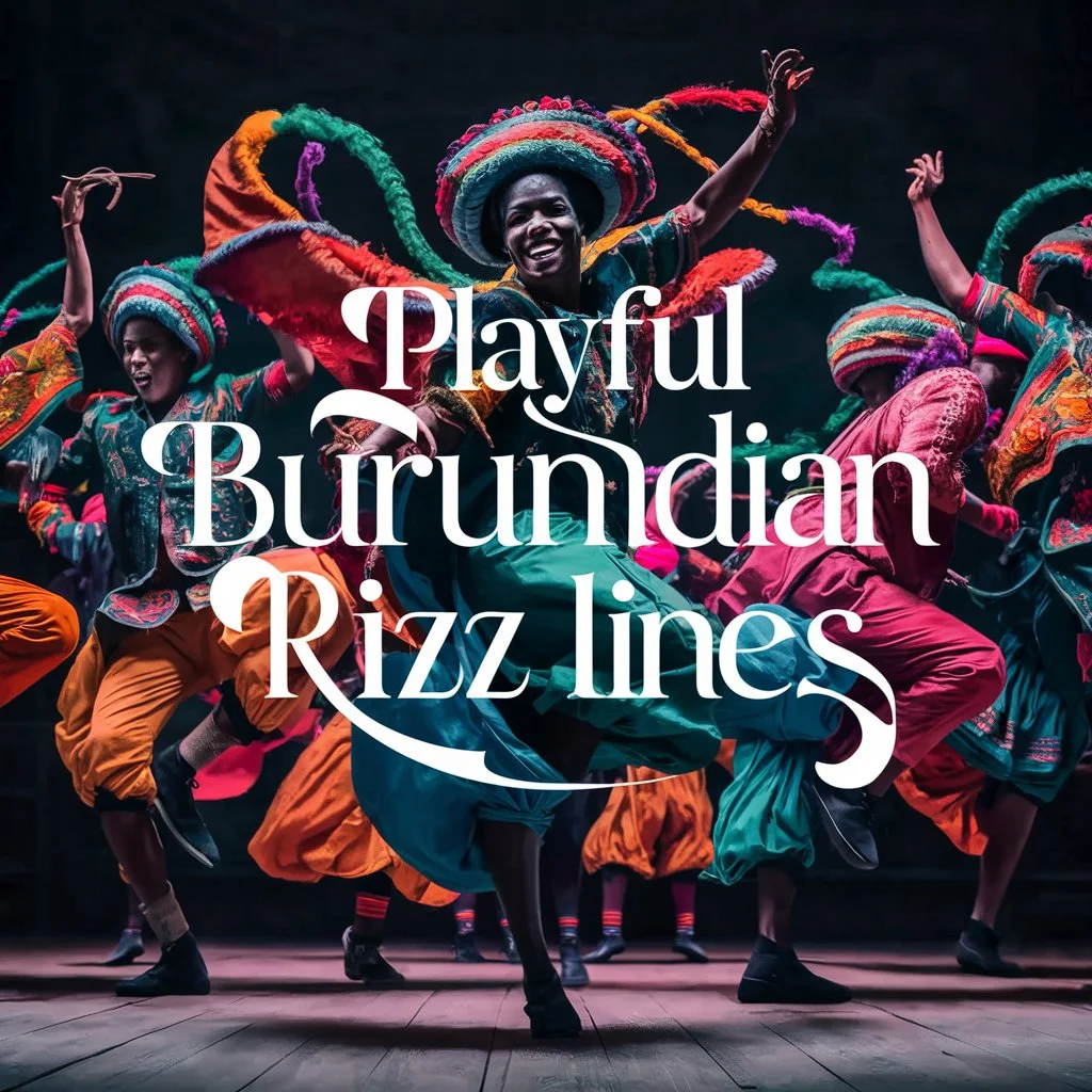 Playful Burundian Rizz Lines