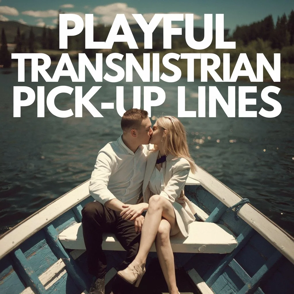 Playful Transnistrian Pick-Up Lines