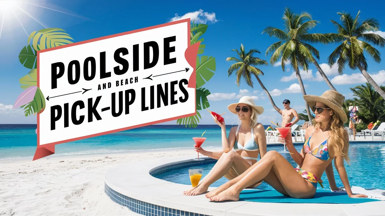 Poolside and Beach Pick-Up Lines