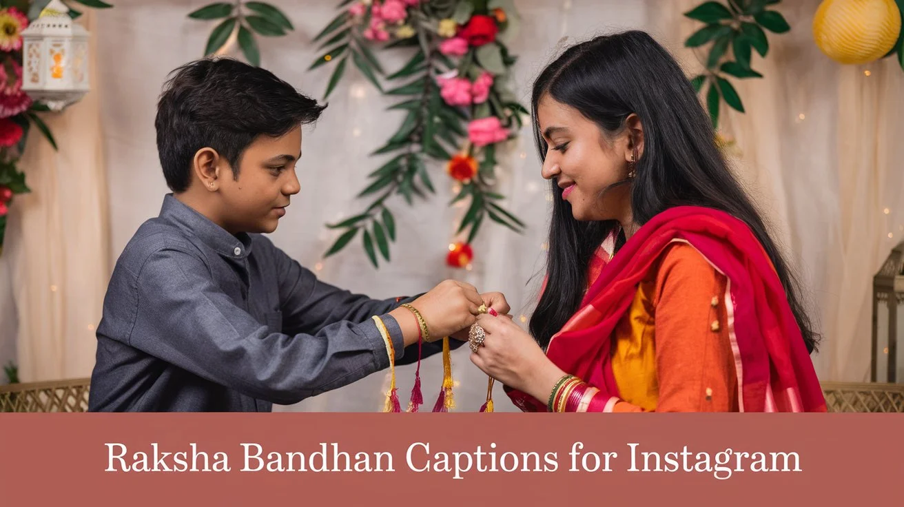 Raksha Bandhan Captions for Instagram