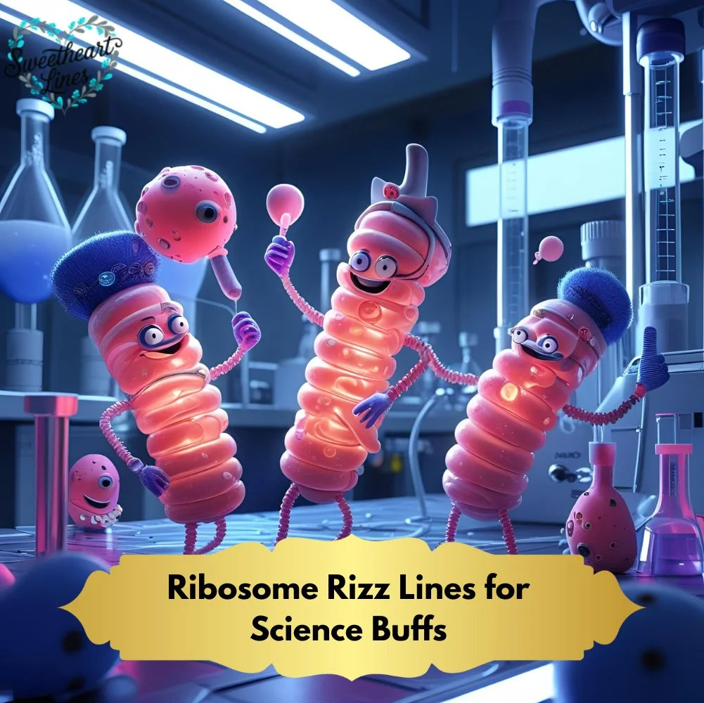 Ribosome Rizz Lines for Science Buffs