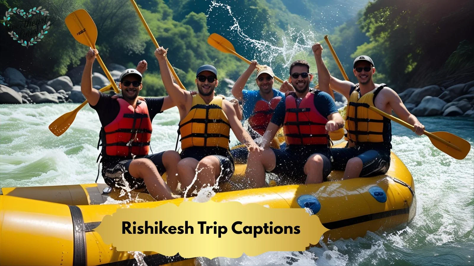 Rishikesh Trip Captions