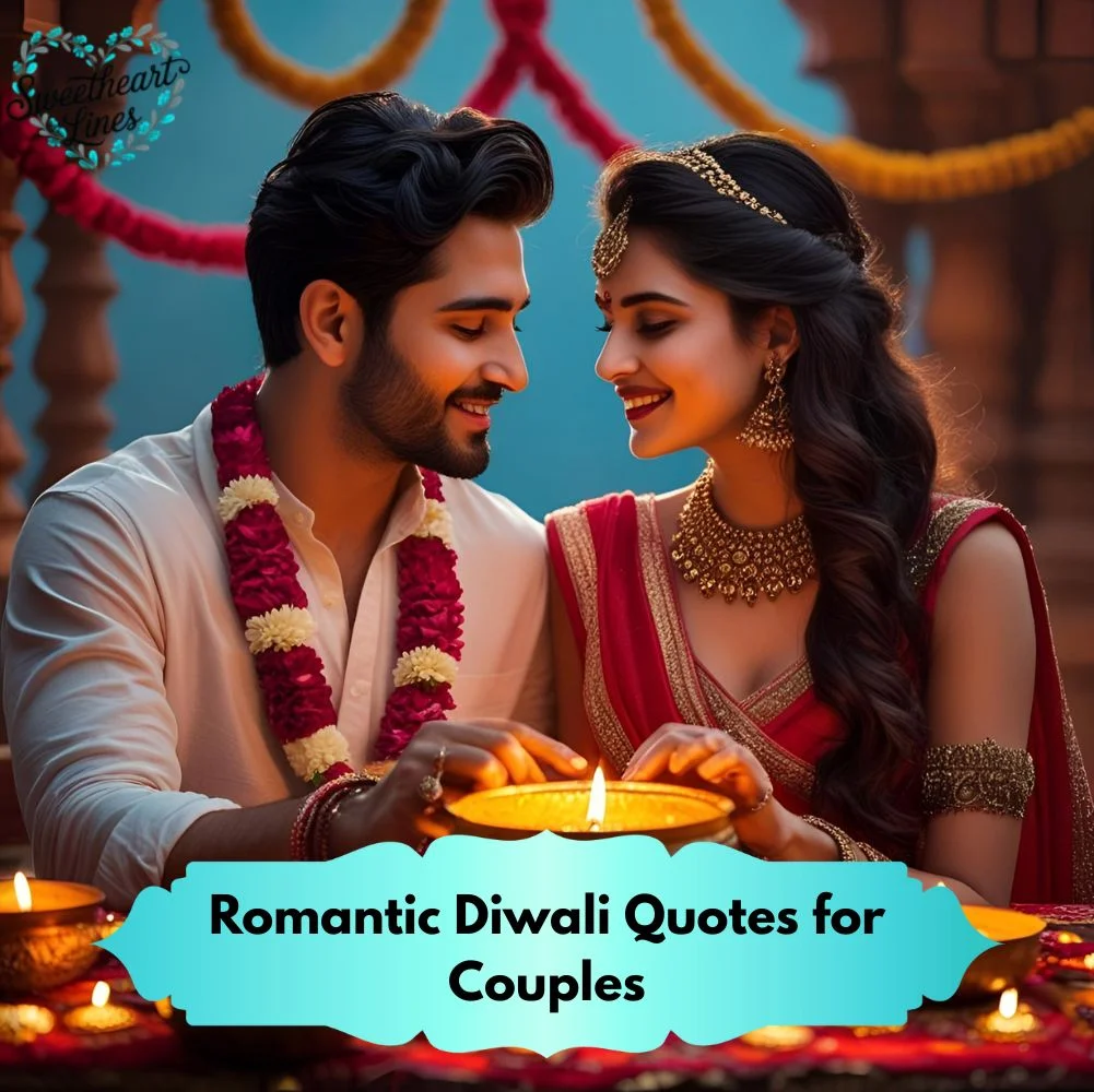 Romantic Diwali Quotes for Couples
