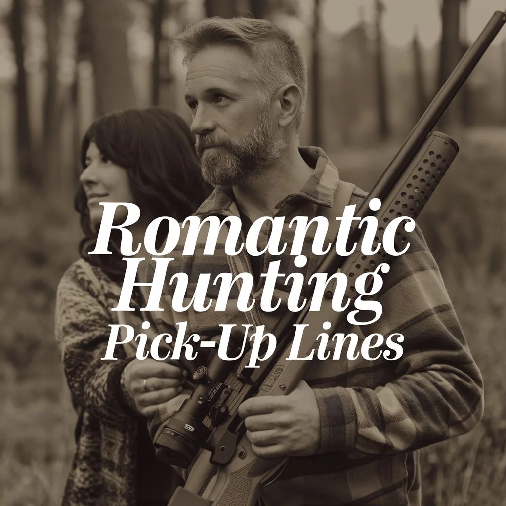 Romantic Hunting Pick-Up Lines