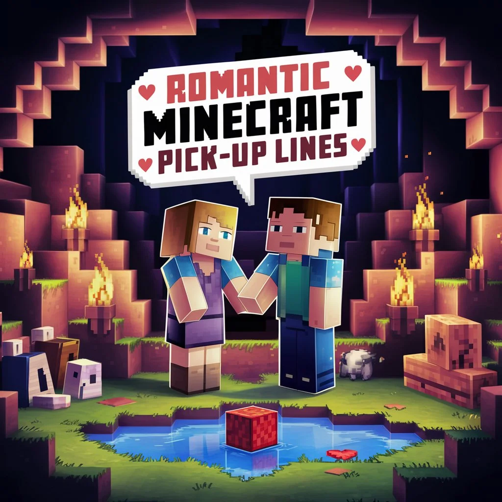 Romantic Minecraft Pick-Up Lines