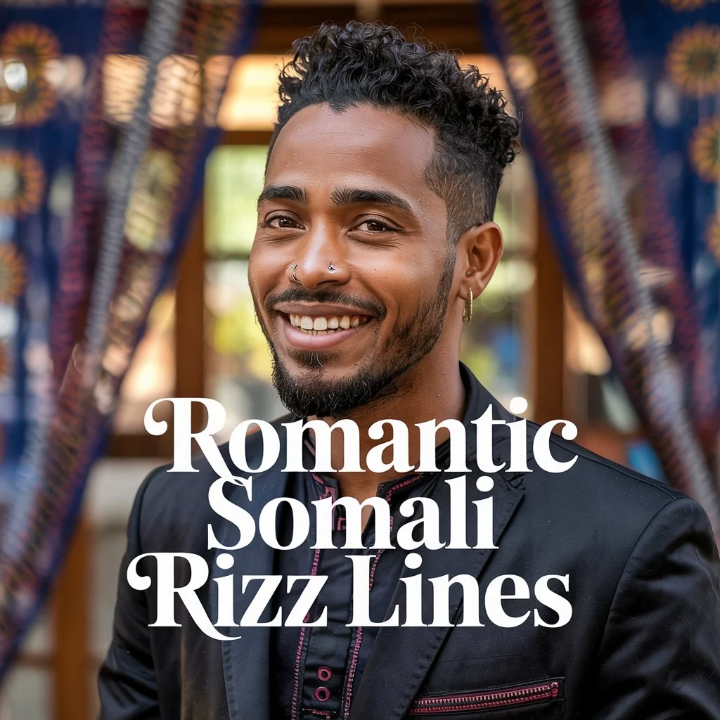 Romantic Somali Rizz Lines