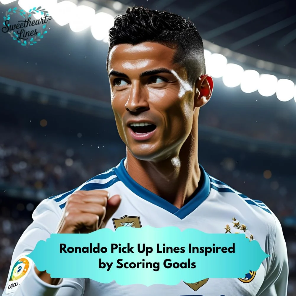 Ronaldo Pick Up Lines Inspired by Scoring Goals