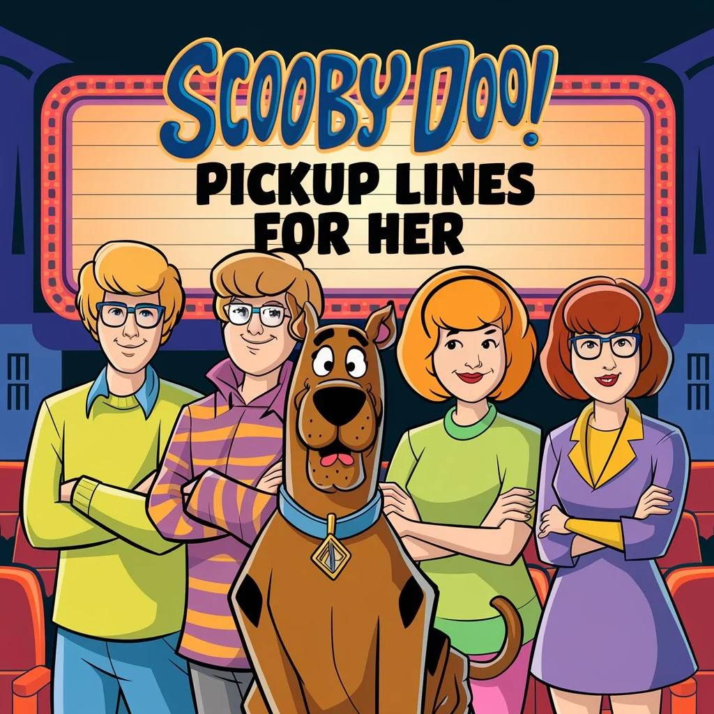 Scooby Doo Pickup Lines for Her