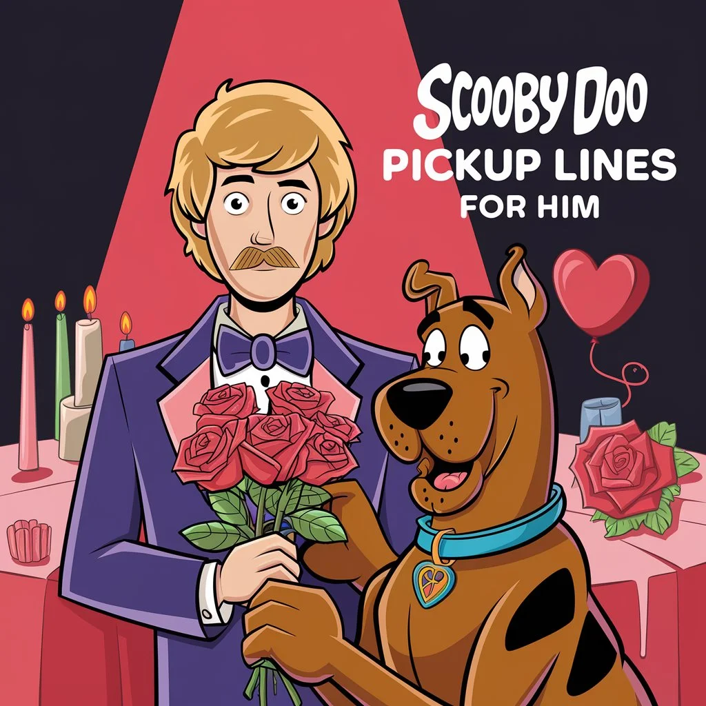 Scooby Doo Pickup Lines for Him