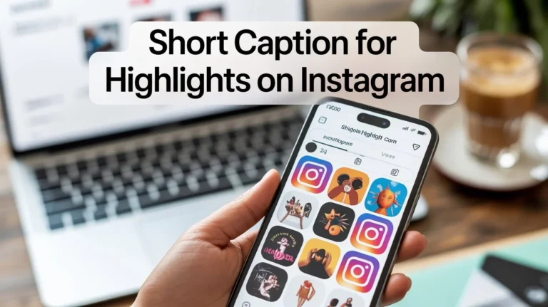 Short Caption For Highlights on Instagram