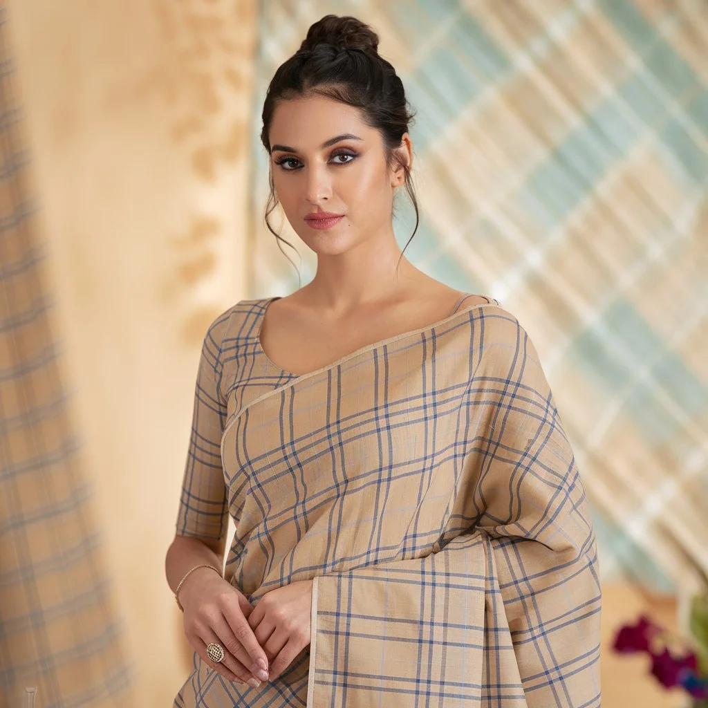 Simple & Classy Saree Captions