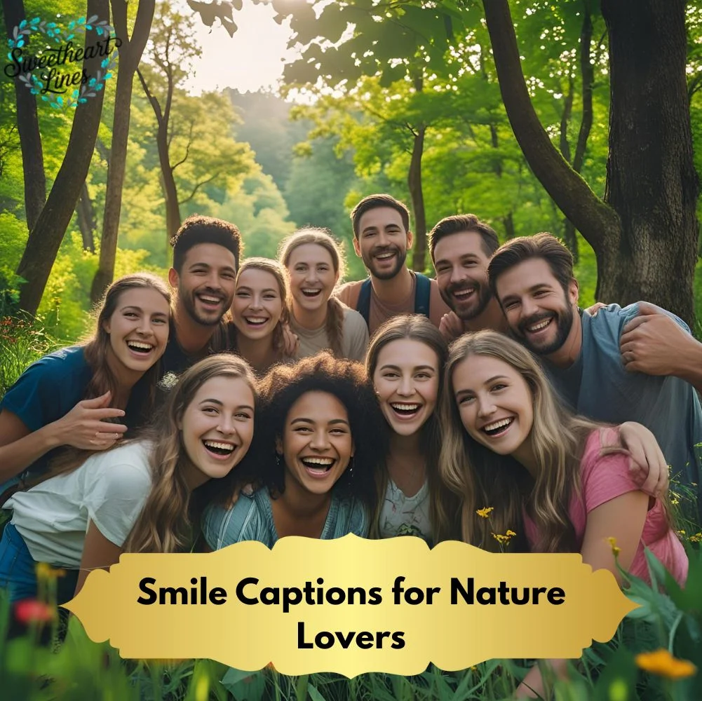 Smile Captions for Nature Lovers