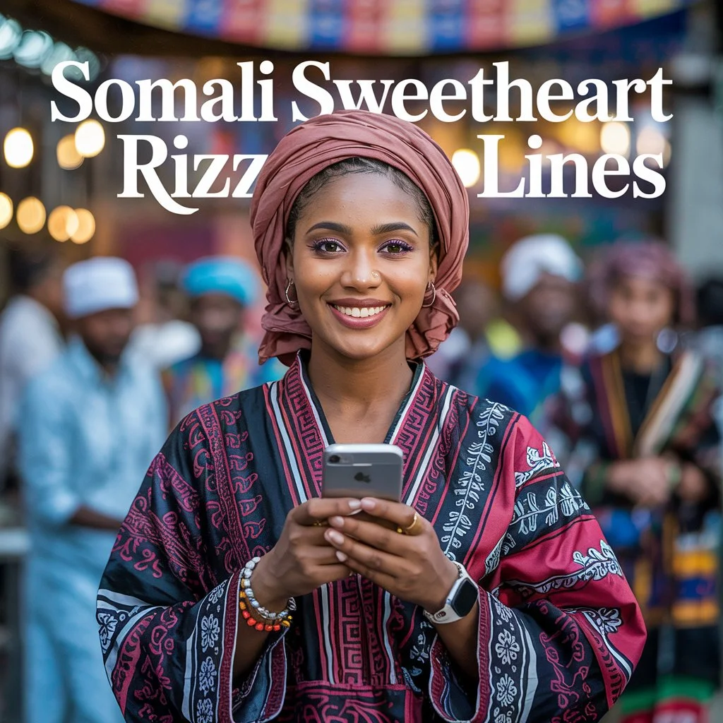 Somali Sweetheart Rizz Lines