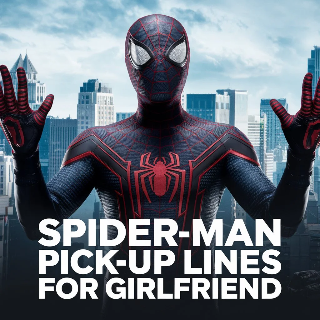 Spider-Man Pick-Up Lines for Girlfriend