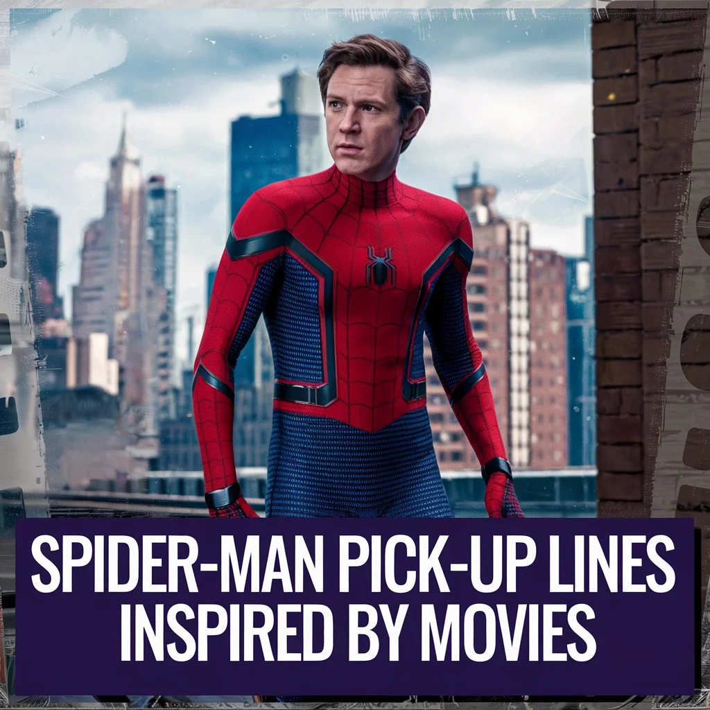 Spider-Man Pick-Up Lines Inspired by Movies
