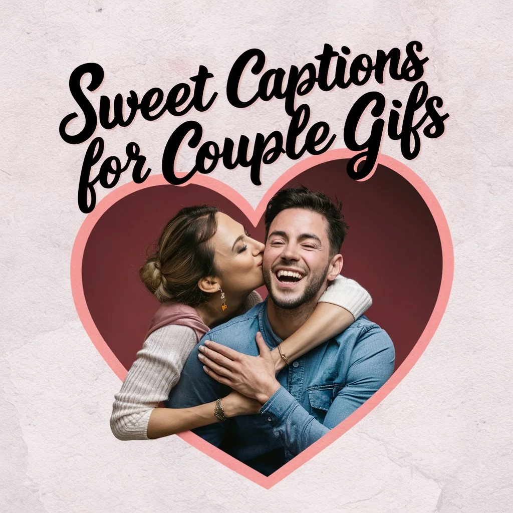 Sweet Captions for Couple GIFs
