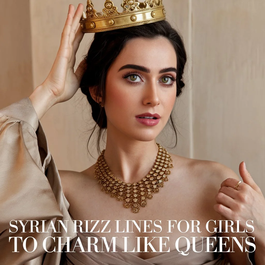 Syrian Rizz Lines for Girls to Charm Like Queens