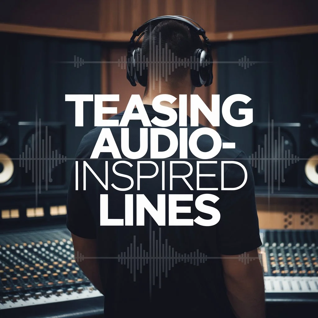 Teasing Audio-Inspired Lines
