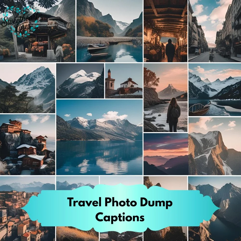 Travel Photo Dump Captions