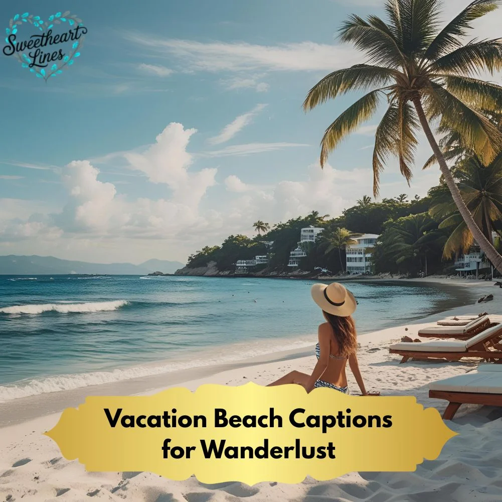 Vacation Beach Captions for Wanderlust