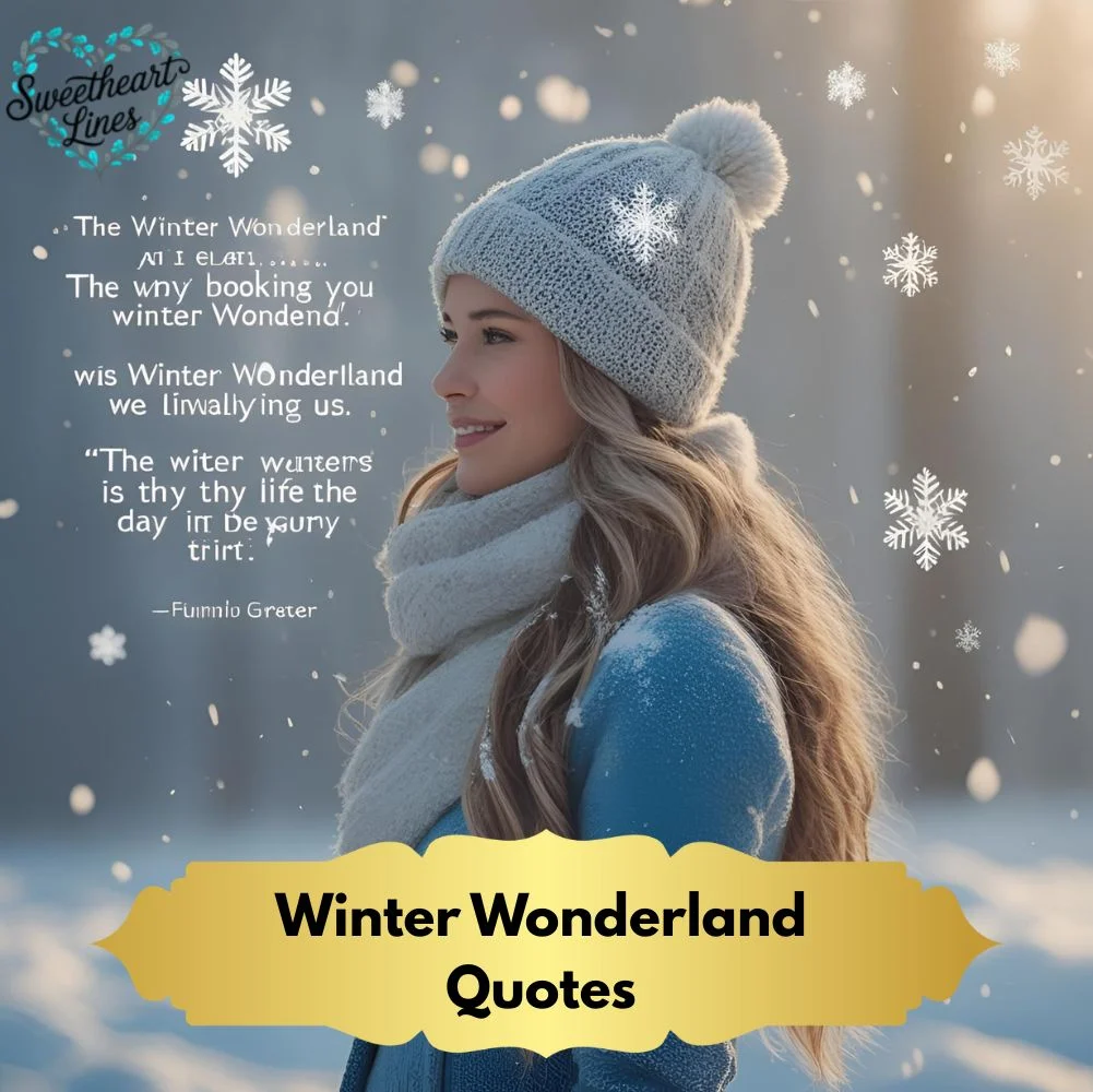 Winter Wonderland Quotes