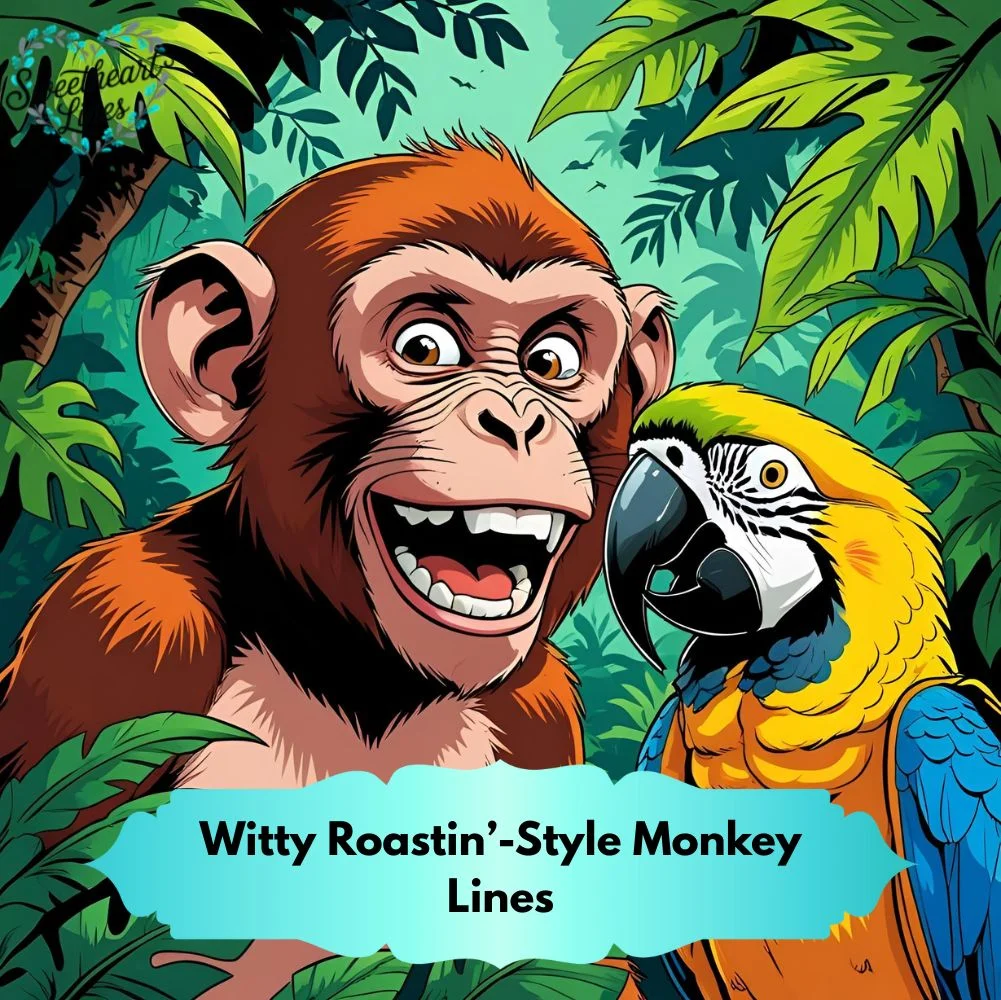 Witty Roastin’-Style Monkey Lines