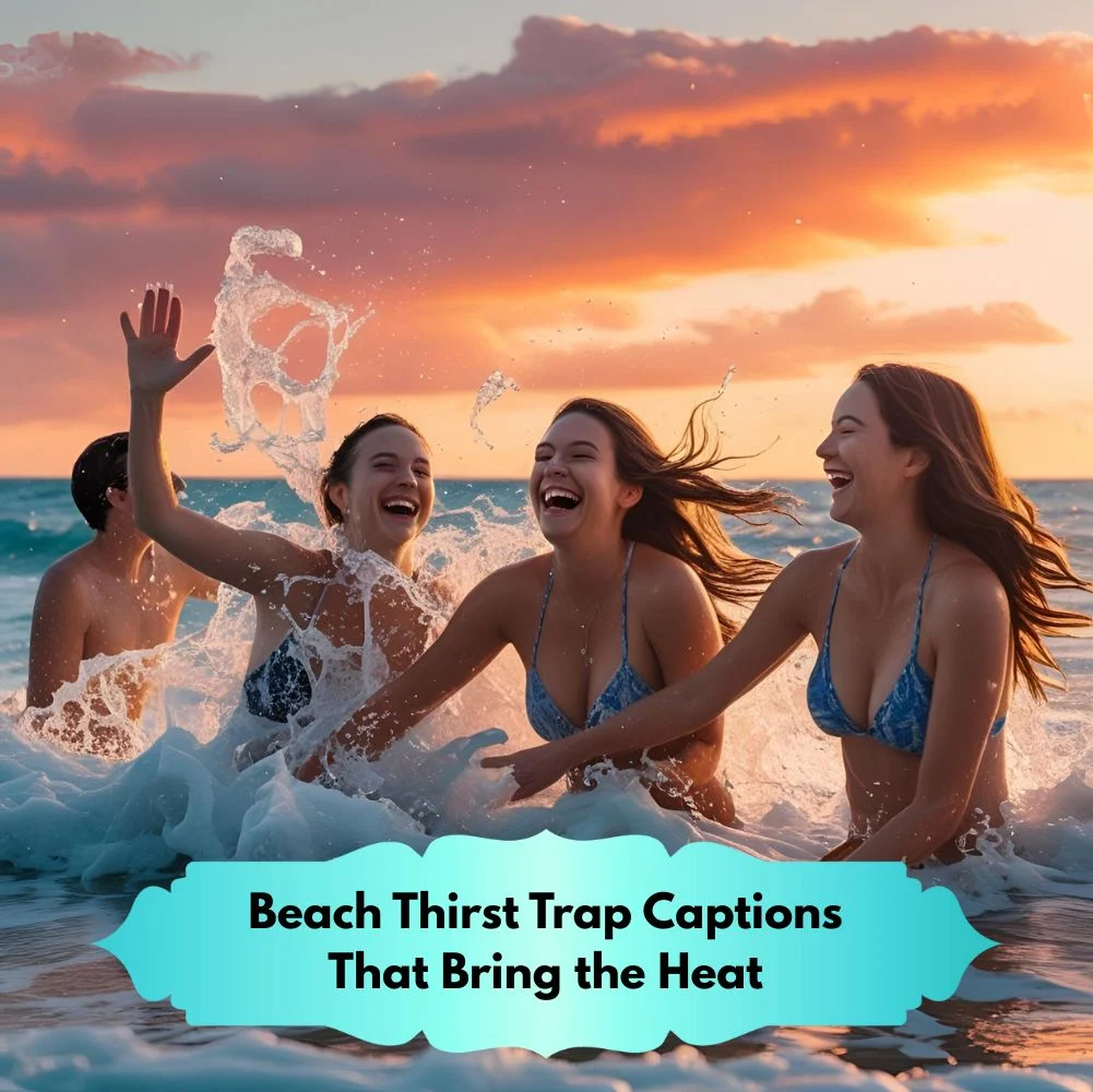 Beach Thirst Trap Captions That Bring the Heat