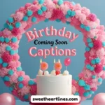 Birthday Coming Soon Captions for Instagram