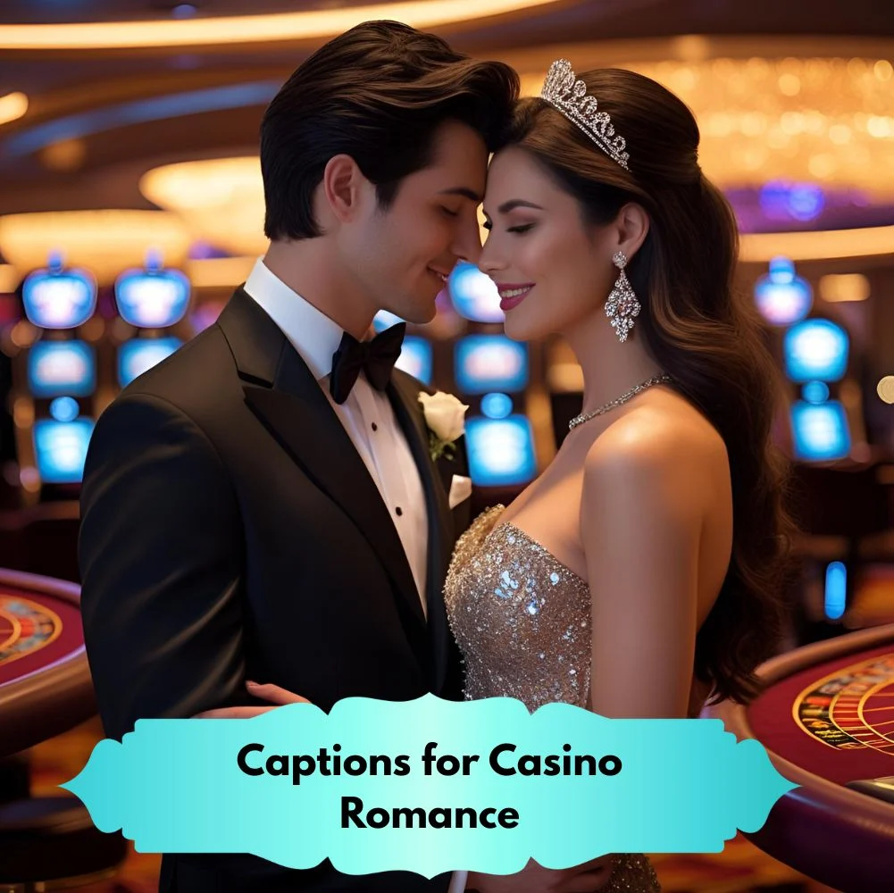 Cute Casino Captions for Couples