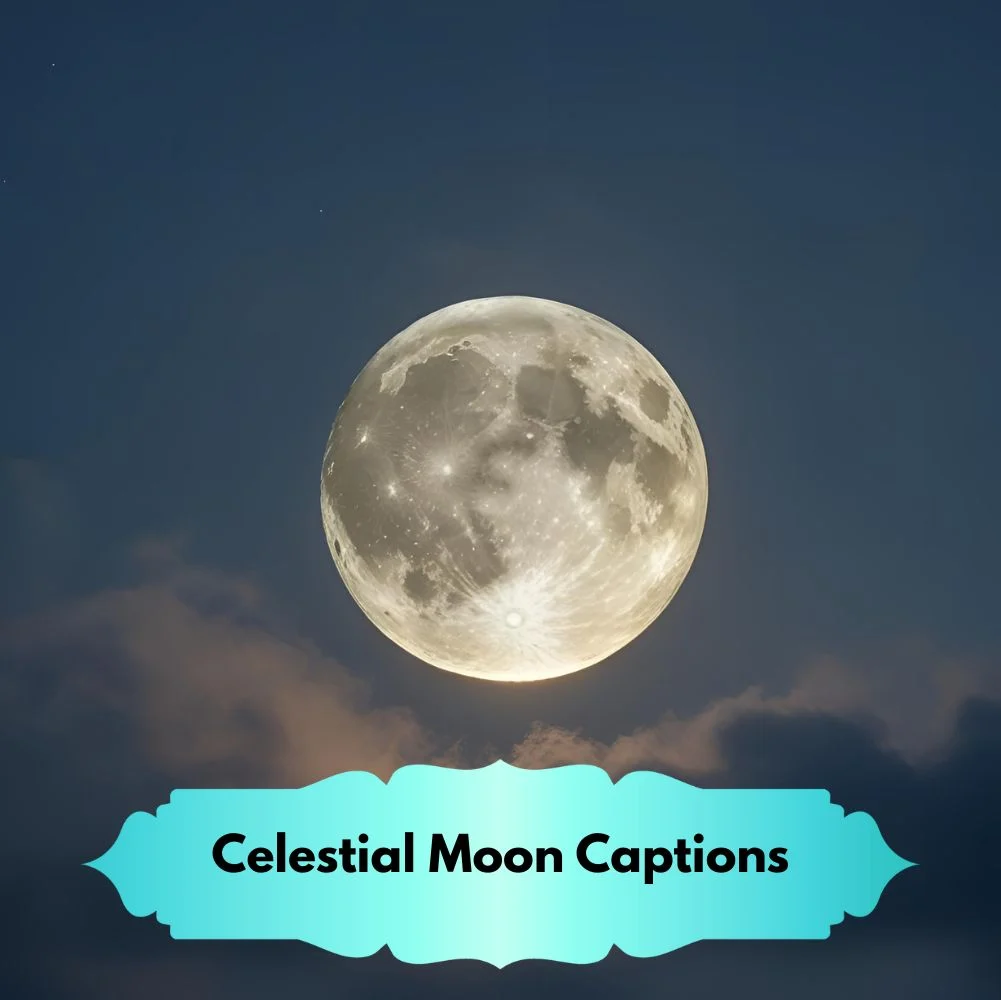 Celestial Moon Captions