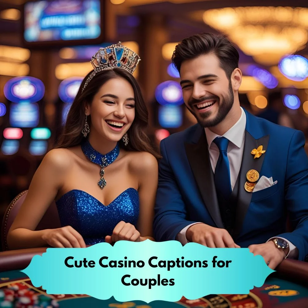 Cute Casino Captions for Couples
