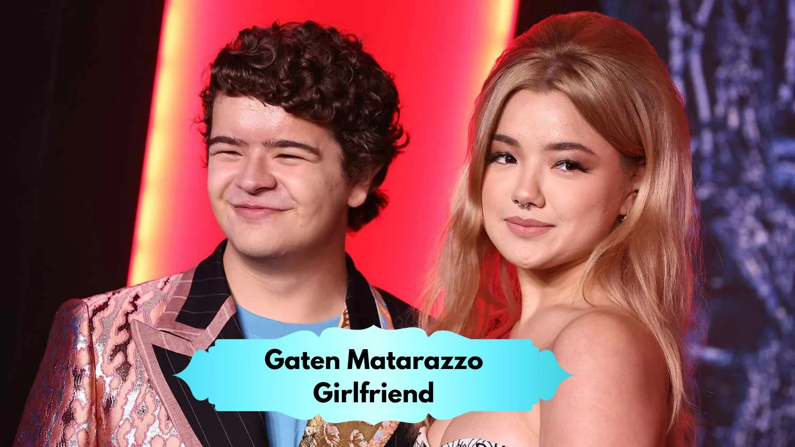 Gaten Matarazzo Girlfriend