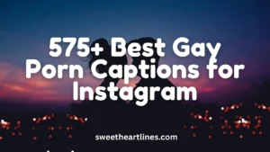 Gay Porn Captions for Instagram