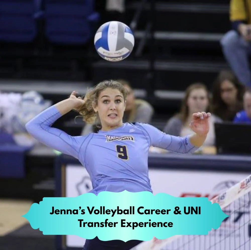 Jenna’s Volleyball Career & UNI Transfer Experience