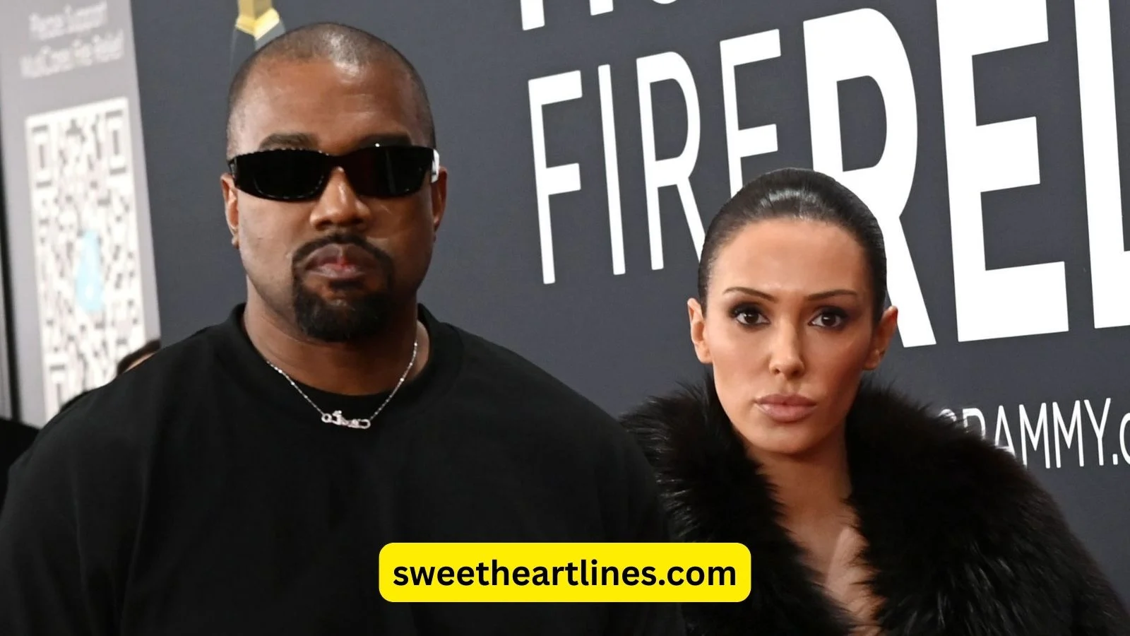 Kanye West and Bianca Censori