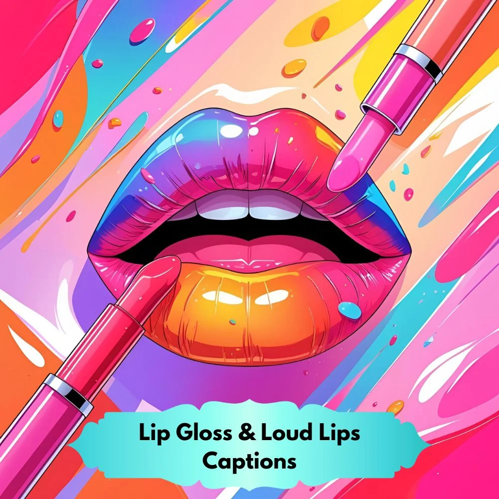Lip Gloss & Loud Lips Captions