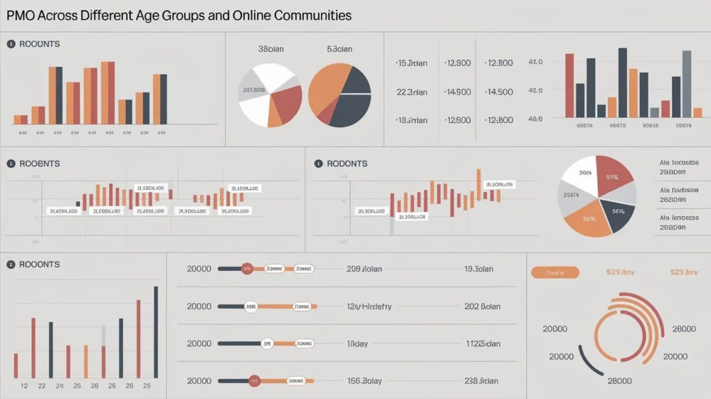PMO Across Different Age Groups and Online Communities